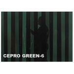 Welding curtain strip, green-6 300x2mm (roll 50m), Cepro