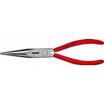 Nose pliers 200mm plastic. handle, Knipex