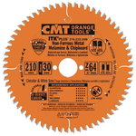 Saw blade ITK-Plus for non-ferrous metal&composite decking 210x30mm Z64, CMT