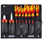 Tool board with VDE pliers/screwdriver assortment 1100 W-002 VDE, Gedore