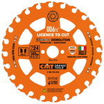 Saw blade for wood Demolition ITK Xtreme HW 165x2,3/1,2x20mm Z24 ß5°ATB, CMT