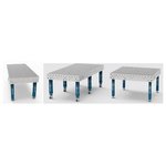 Welding table Inox Plus 2000x1000mm,holes 28mm,grid100x100mm, GPPH S.C.