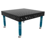 Metināšanas galds Plus 1500x1480mm/wheels. 2000kg,holes 28mm, GPPH S.C.