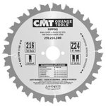 Saw blade HM 180x2,6/1,6x30 Z12, CMT
