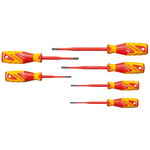 VDE Screwdriver set SLIM DRIVE, 6 pcs, Gedore