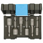 Bit box nut setter 6 pc, Gedore