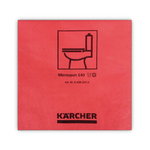 Microspun red (10pc/pkg) 37,5 × 38 cm, Kärcher