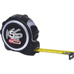 Tape measure with locking device and belt clip, black grey,, KS Tools