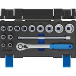 Socket set 1/2"  (15 pcs), Gedore