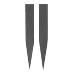 Spare points pair for calipers 30291X, hardened steel, Vögel