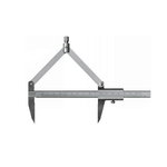 Marking caliper, carbide tips, 200mm, Vögel