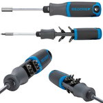 Magazine handle screwdriver with ratchet function 1/4'', Gedore