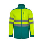 Hi-vis softshell jaka 306006, CL2, zaļa/dzeltena, 2XL, OTHER