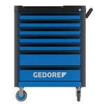 Tool trolley workster highline with 147-pcs tool assortment, Gedore
