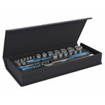 Padrunvõtmete komplekt 1/4´´-1/2´´ , 25-osa, Gedore