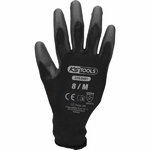 Gloves, micro fine, black, 12 pair, 8 , KS Tools