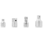 Adapterite komplekt 3/8-3/4´´ + ext. 1/2, 4-osa, Gedore