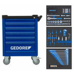 Tööriistakäru WORKSTER, tööriistakomplekt 172-osa, Gedore