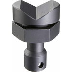 Special pressure plate, v-grooved, Bessey