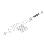 Spare part for the ST290 telescopic support, Bessey