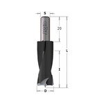 HW-DOWEL DRILL S=8X20 D=16x30x58 RH, CMT