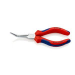 Replės smailianosės lenktos 160mm, Knipex