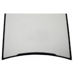 Tuulilasi, ylempi, laminoitu KOMATSU WB s. kaivurikuormaaja, CVA