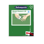 Salvequick Wound Cleanser refill (0,9% NaCl, sterile), 20pcs, Cederroth