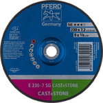 Slīpēšanas disks 230x7,2x22,23 Q SG E, Pferd