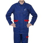 Work jack Fire Fox, for welders, royal, 2XL, Weldas