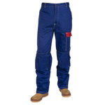 Welders flame retardant Fire Fox pants blue L, Weldas