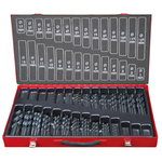spiral drill HSS-R assortment 230-pcs, KS Tools