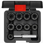 Uzgriežņu novilcēju komplekts 1/2 10-19mm 10gab. R68003010, Gedore RED