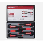 Elektroonika minikruvikeeraja komplekt PH+SL 6tk R38005906, Gedore RED