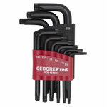 Torx komplekts TX T10-50 9gab. R36405009, Gedore RED