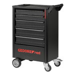Tool trolley GEDWorker 5 drawers R20152205, Gedore RED
