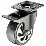 Swivel castor w.brake f. tool trolleys R20902009, Gedore RED