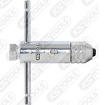 Die holder with exact gearing reversible ratchet head 85 mm, KS Tools