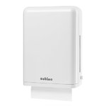 Folded paper towel dispenser, large, Wepa, Satino