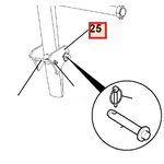 FORK STOWAGE PLATE, JCB