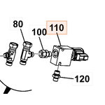 Valve popet 2 port, JCB
