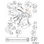 'JS200 T3 Mains Harness', JCB