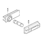Idler bracket kit, JZ140, JZ235, JS160-200, JCB