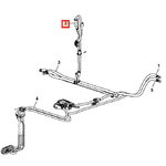 Heater hose T4F, JCB