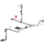 Dosing module hose T4F, JCB
