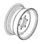 Rim 11x18 +32mm, JCB