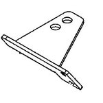 Päikese sirmi kinnitus vasakpoolne JS20MH, JCB