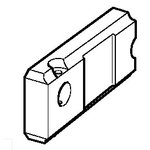 Kronšteinas vikšro tempimo mechanizmo, kairės pusės, JCB