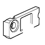 Bracket idler support RH, JCB