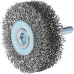 Steel wire brush for mandril 0,3mm Ø 50mm, KS Tools